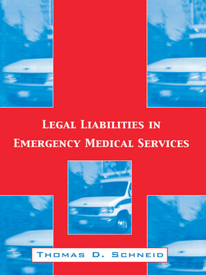 cover image of Legal Liabilities in Emergency Medical Services